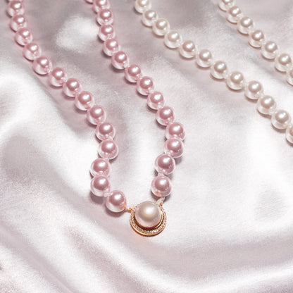 Rose Pearl Necklace