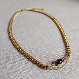 London Blue Topaz Necklace