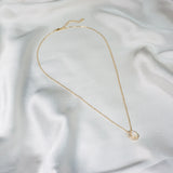 Greta Louise Signature Moonstone Necklace