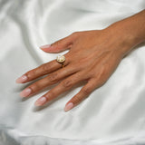 Greta Louise Moonstone Ring